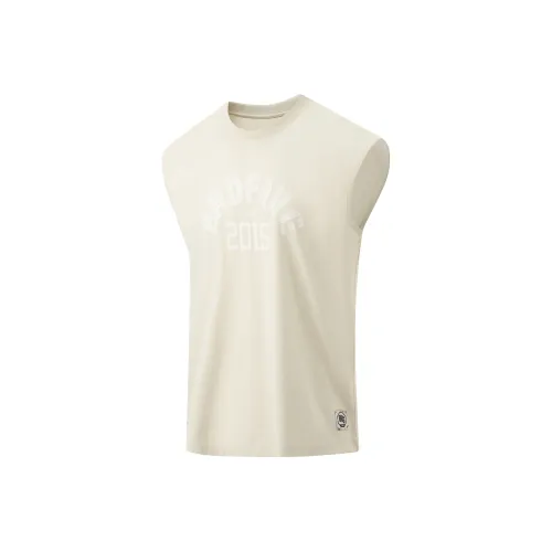 LINING BADFIVE Овсяный серый Мужские майки