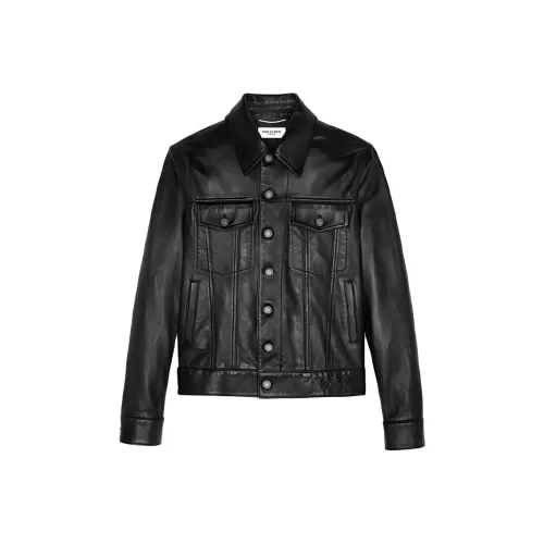 SAINT LAURENT SS21 Куртки и Пальто Мужской Черный