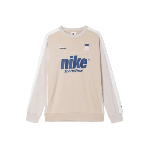 Nike Бежевый Мужской Свитшот