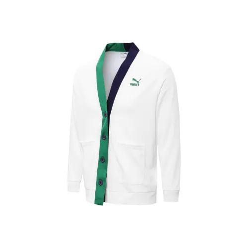 PUMA Белый Мужской Трикотаж