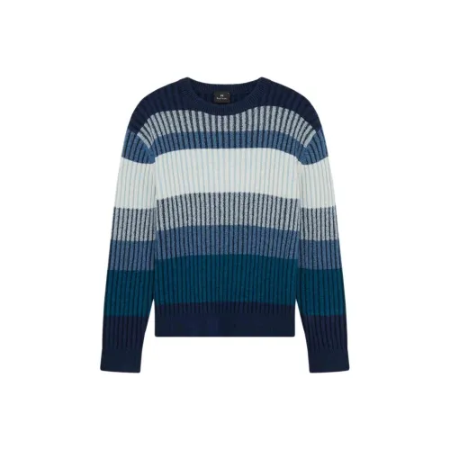 Paul Smith Кобальтовый синий Мужские Свитера