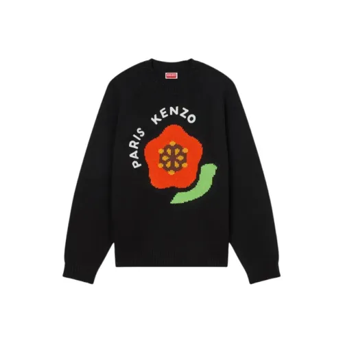 KENZO Мужские черные свитеры