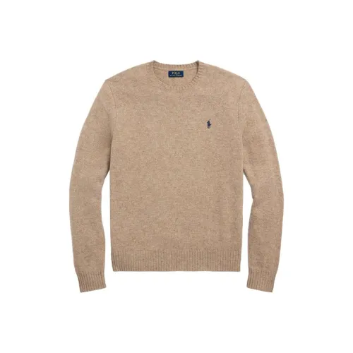 Polo Ralph Lauren FW23 Свитер Мужской Бежевый Песочный