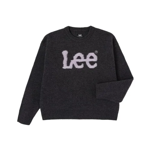 Lee Темно-серый Унисекс Свитеры