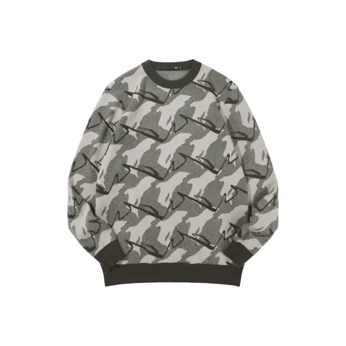 HLA Темно-коричневый узор 83 Мужской трикотаж