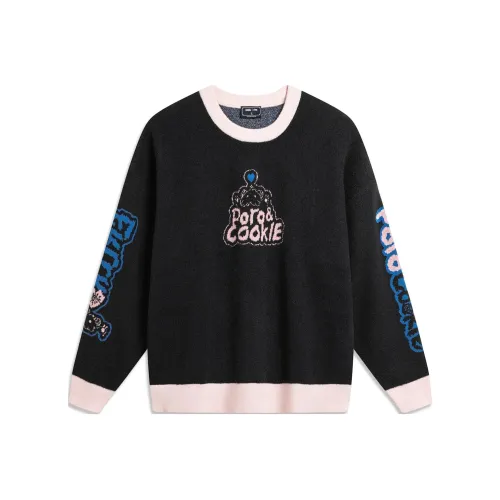 LINING x LOL Sports Life Collection Трикотаж Унисекс Черный