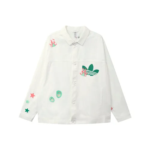 adidas originals Белая унисекс куртка