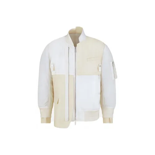 DIOR Quarterly New Products Кремово-белый Мужской Куртки