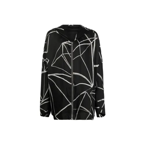 RICK OWENS Черные Мужские Куртки