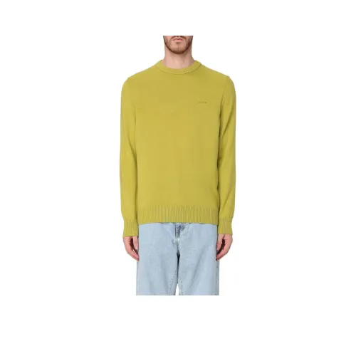 Hugo Boss Желтые Мужские Свитера