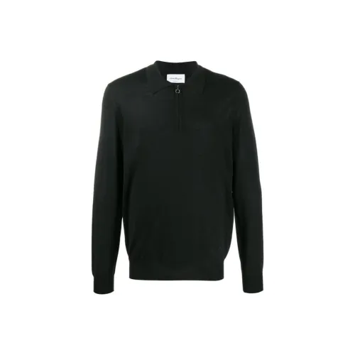 FERRAGAMO Толстовка Мужская Черная