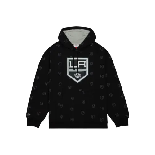 MITCHELL NESS Лос-Анджелес Kings Allover Толстовка Мужская Черная