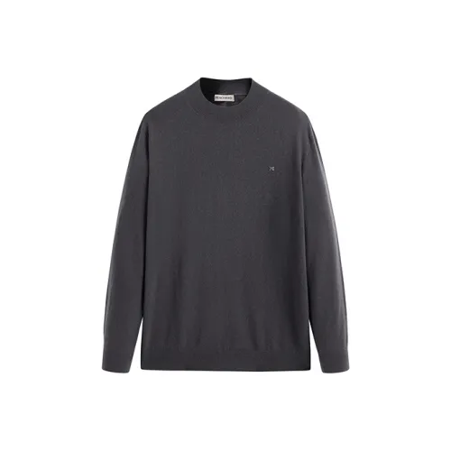 PEACEBIRD MEN Серый 1 Унисекс Свитеры