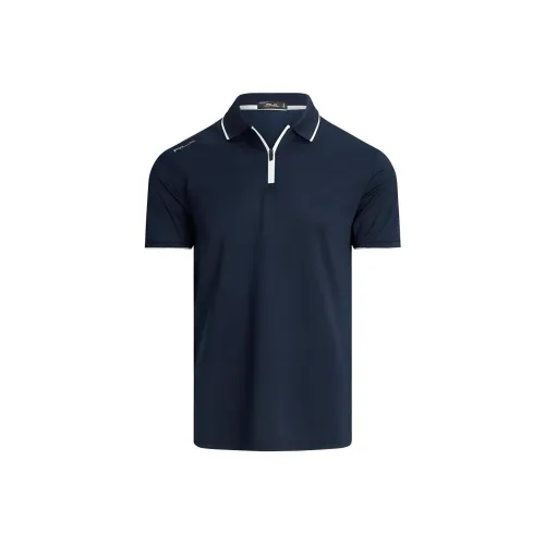 Ralph Lauren FW24 Polo Мужской Синий Белый