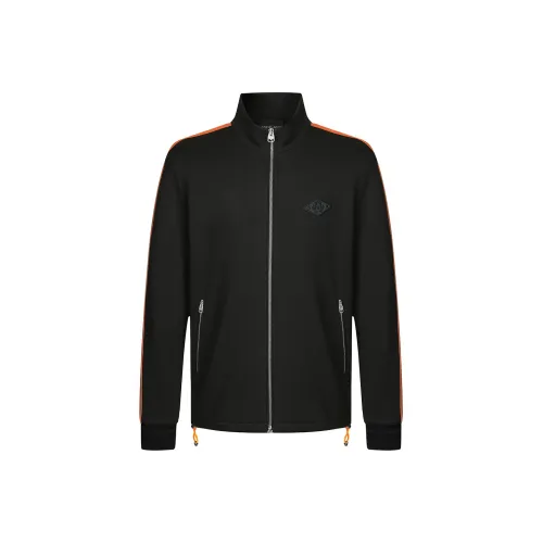 MANGANO SS23 Облегающий Умеренный Куртка Мужской Черный