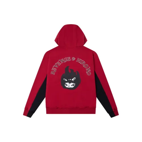 REVENGE x Hirono Свитшот Унисекс Красный
