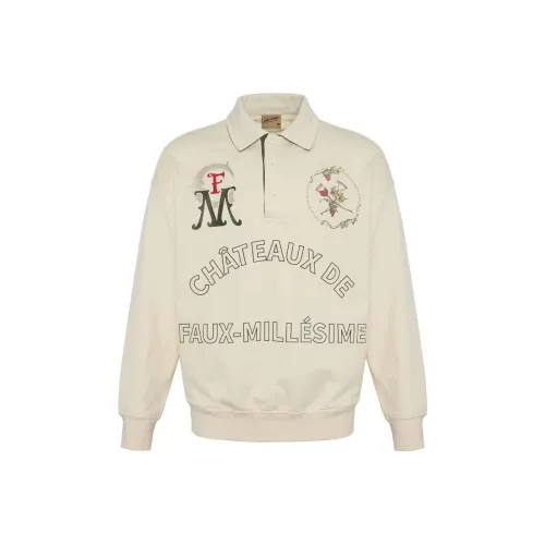 FAKE VINTAGE Поло Мужское Бежевое