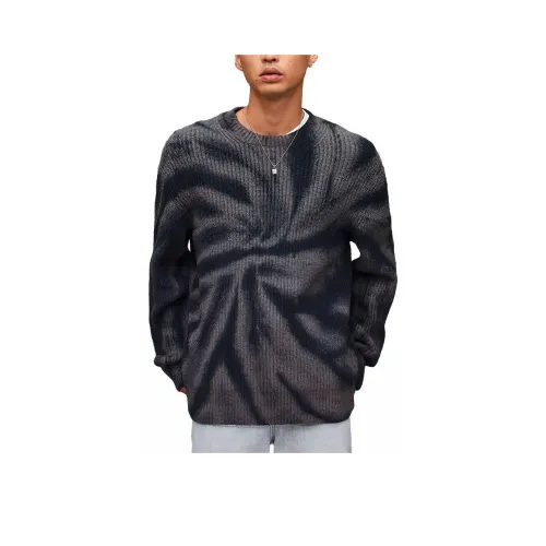 ALLSAINTS Свитер Мужской Угольный Серый