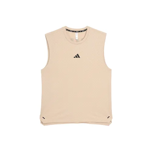 Adidas Майка Мужская Светло-Умбра Черная