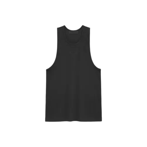 Fear Of God Essentials 2024 Summer Collection SS24 Майка Мужская Темно-деревянный Черный Черный