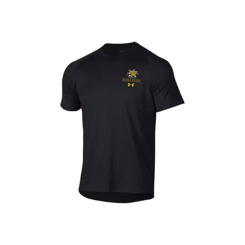 Under Armour TechCollegiate T-Shirt Мужской Черный
