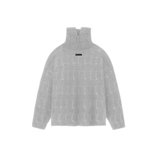Fear of GOD Голубино-серый/Dove GREY Унисекс Свитеры