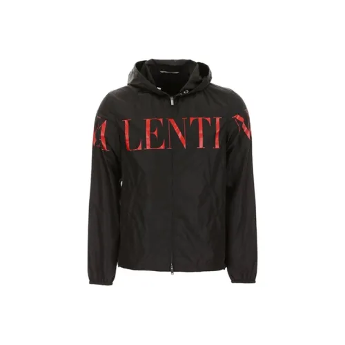 Valentino Черные Мужские Куртки