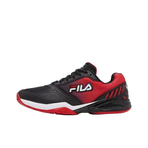 FILA Volley Zone Low Топ Повседневные Беговые Кроссовки Мужские Красный Черный