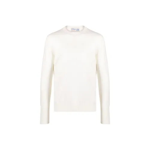 BALLANTYNE Белый Мужской Свитеры