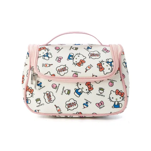 Sanrio Hello Kitty Холст Косметичка Женская Синяя