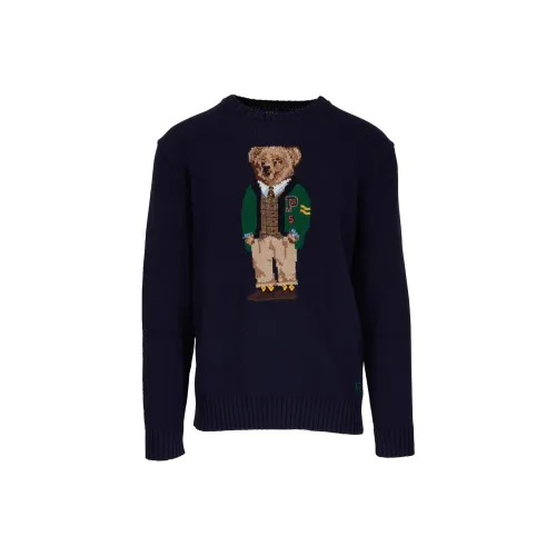 Polo Ralph Lauren Морской Синий Мужской Трикотаж