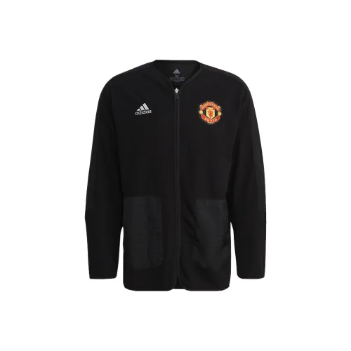 Adidas MANCHESTER UNITED THEATRE OF DREAMS MUFC Trv MID LA Куртка Мужская Черная
