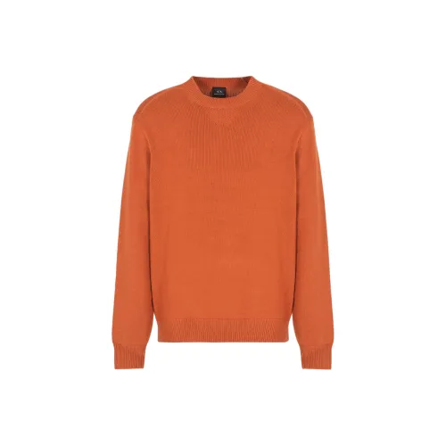 ARMANI EXCHANGEAE FW24 Свитер Мужской Оранжевый