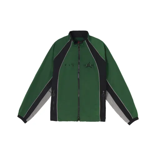 Джордан Куртка Азиатская версия Мужская Зеленая