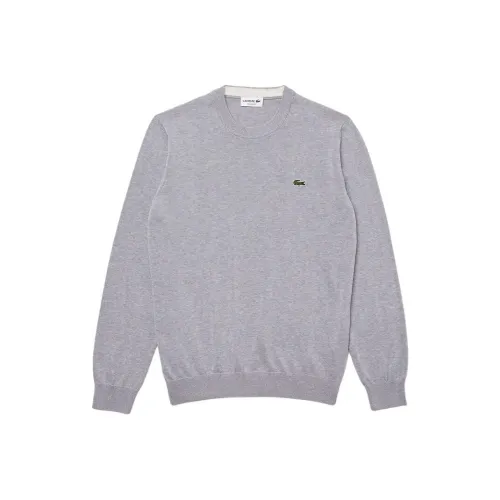 LACOSTE Серые Мужские Свитера