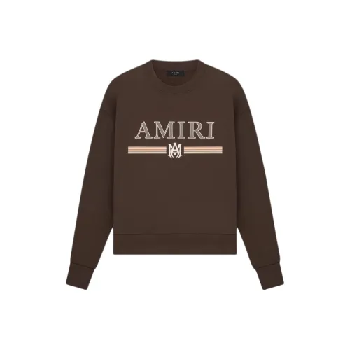 AMIRI Коричневый Мужской Свитеры