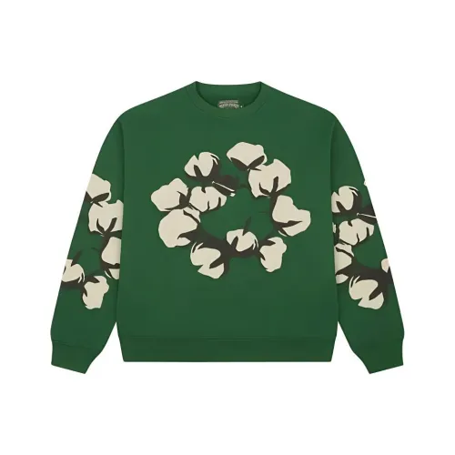 Denim Tears CPFM Collaboration Коллаборация Зеленый Унисекс Свитшоты