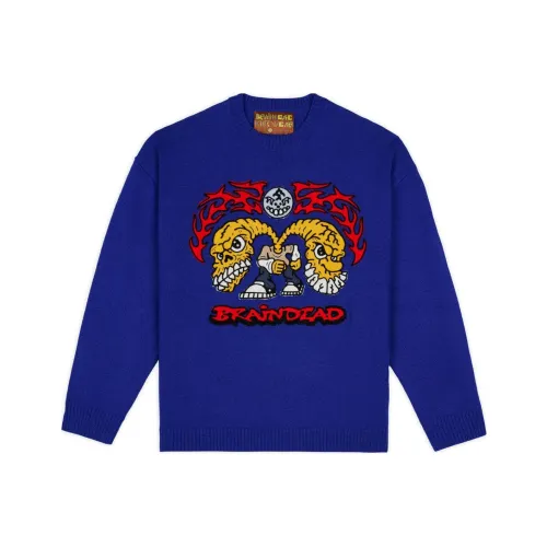 Brain Dead Свитер Унисекс Морской Синий