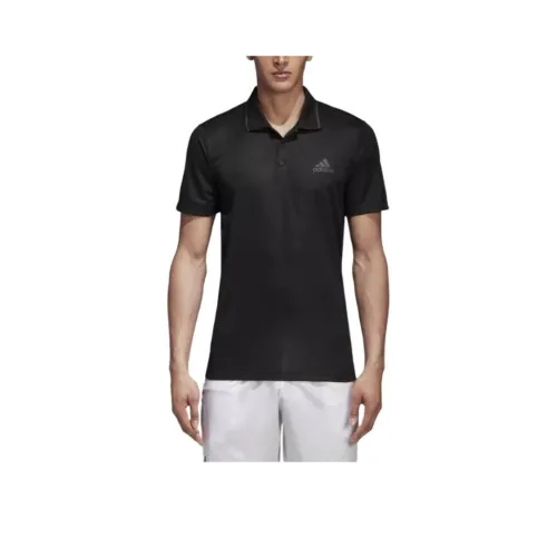 Adidas Club Tex POLO Climalite Поло Мужское Черное