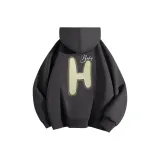 Темно-серый (Qf Global Enjoy Логотип на груди _Qf Большой Global Enjoy Логотип на спине)