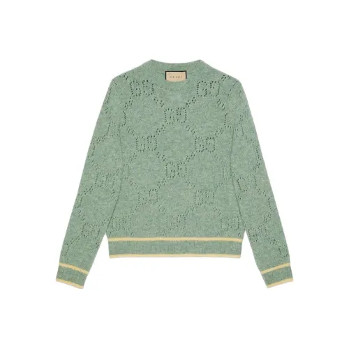 GUCCI Зеленые Мужские Свитера