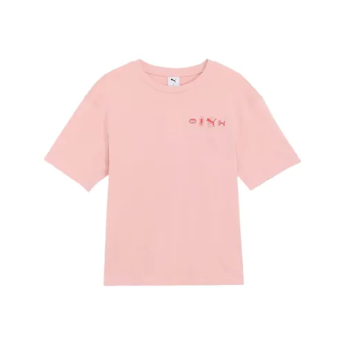 PUMA Розовый Унисекс Футболка