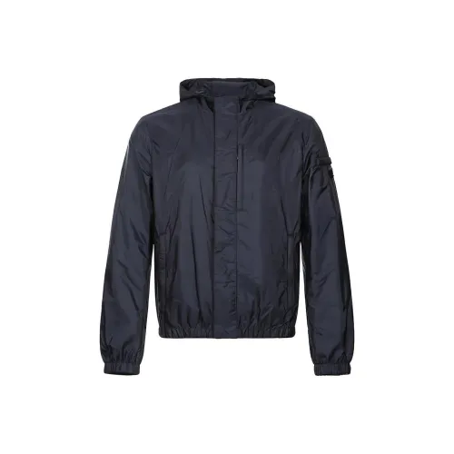 PRADA SS22 Куртки и Пальто Мужской Темно-синий