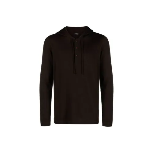 KITON Свитер Мужской Кофейный Коричневый