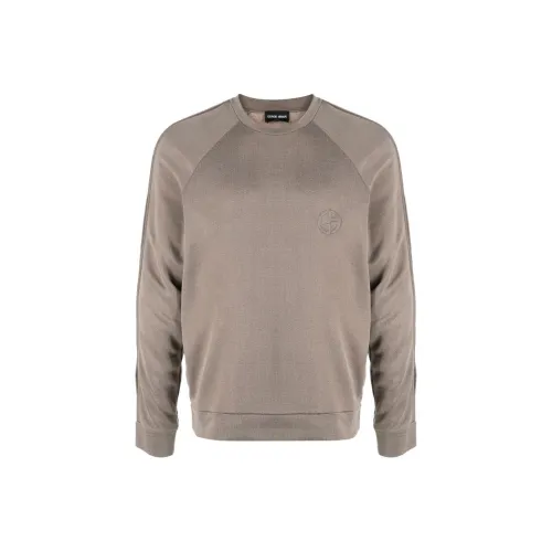 GIORGIO ARMANI Свитер Мужской Светлый Бежевый