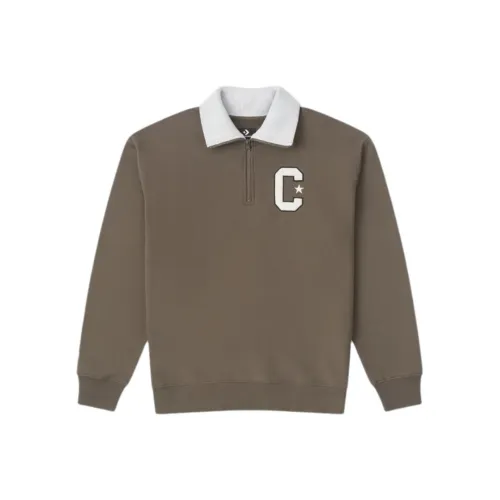 Конверс Свитшот Унисекс Коричневый