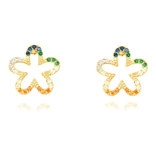 Серьги-гвоздики VAN GOGH из серебра S925 женские