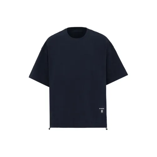 Halfwayhouse Темно-синие Мужские T-рубашки