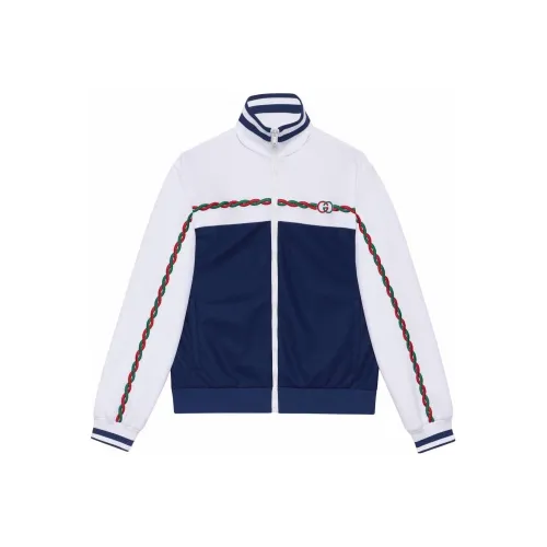 GUCCI SS22 Куртки и Пальто Мужской Синий