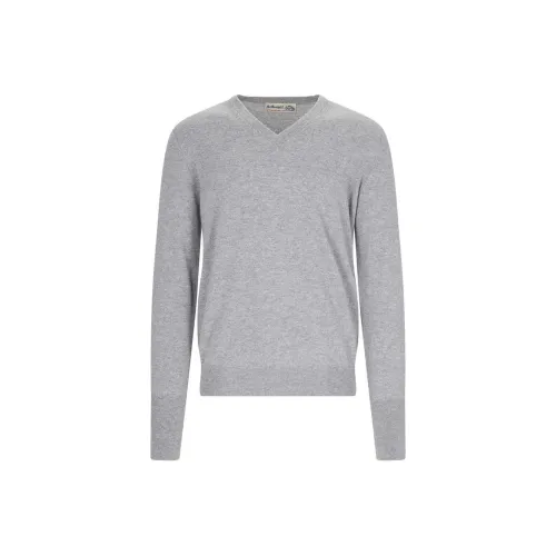 BALLANTYNE Серый Мужской Свитеры
